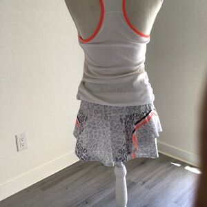 Lucky in Love tennis skirt and top